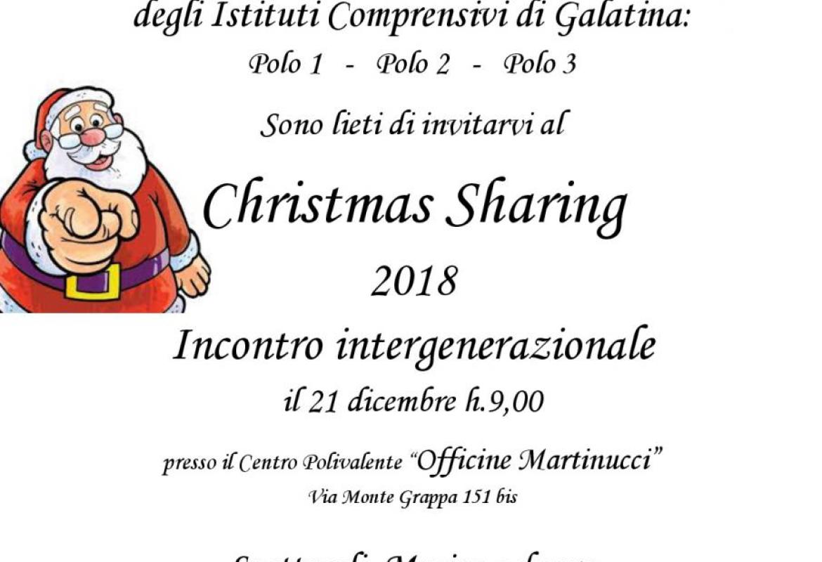 Il  "Christmas Sharing" 2018 nel ricordo di Raffaello Murrone