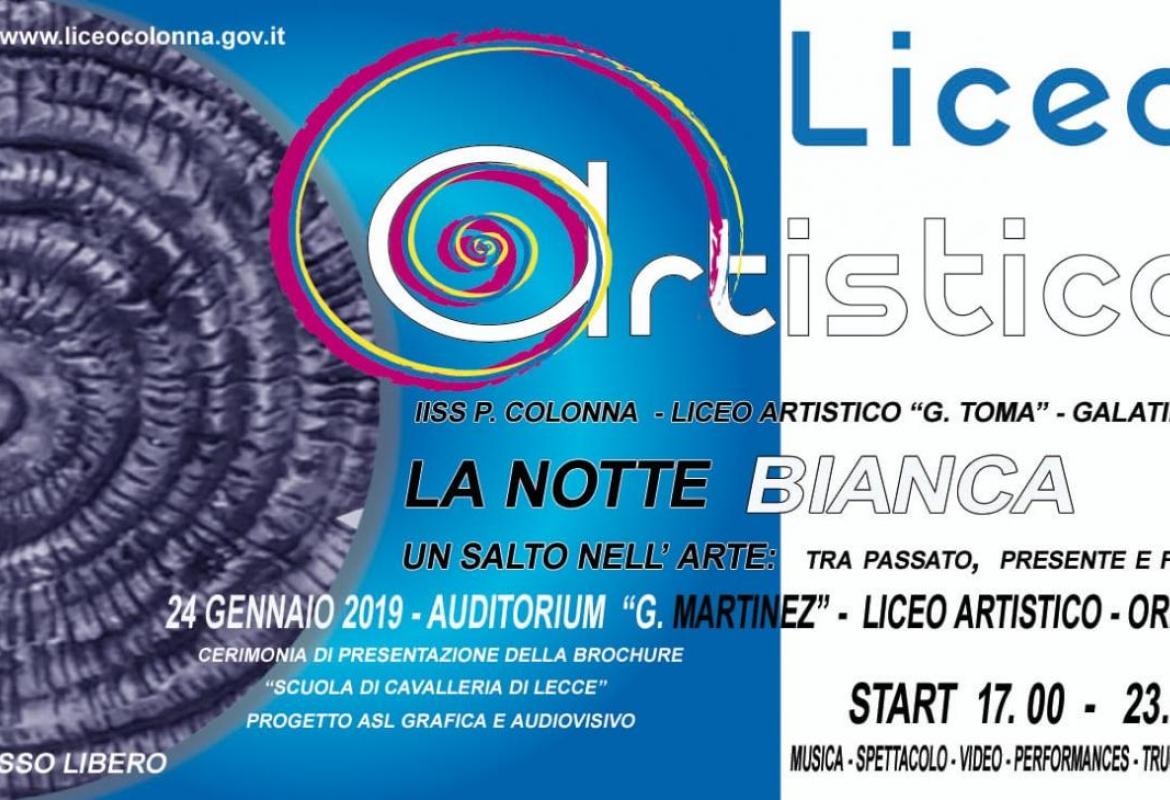 La Notte Bianca del Liceo Artistico di Galatina