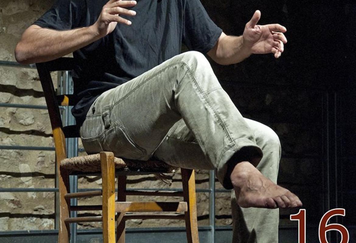 Fabrizio Saccomanno a Noha con &quot;Parole date&quot;