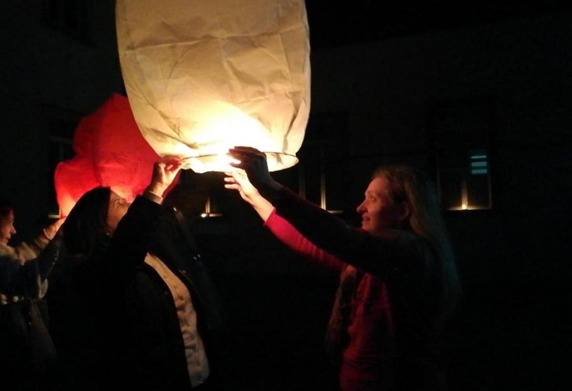 "M'illumino di meno" al Polo 1