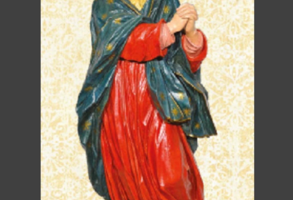 Restaurata la statua lignea policroma della Beata Vergine Addolorata