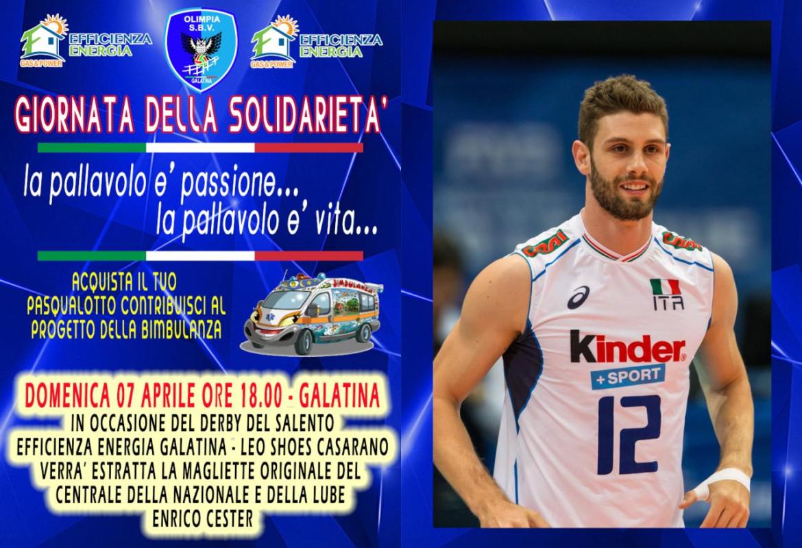 Sport e Solidarietà nel derby salentino fra Efficienza Energia e Casarano