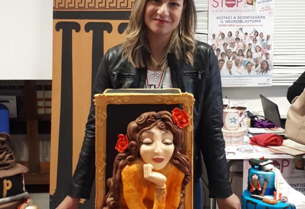 Giovane cake-artista collemetese si afferma in Calabria