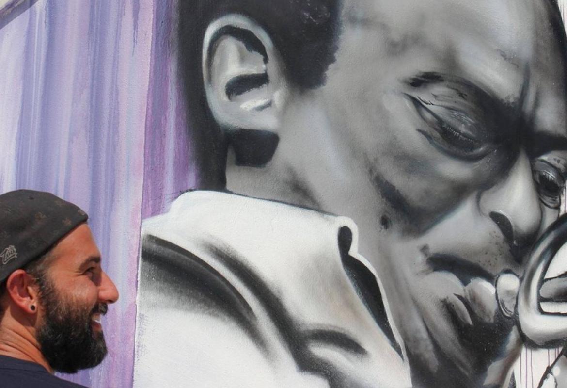 Un pomeriggio di street art all'Arci Eutopia