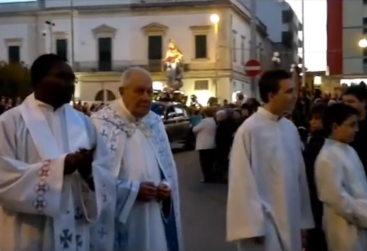 I festeggiamenti per la Madonna del Rosario