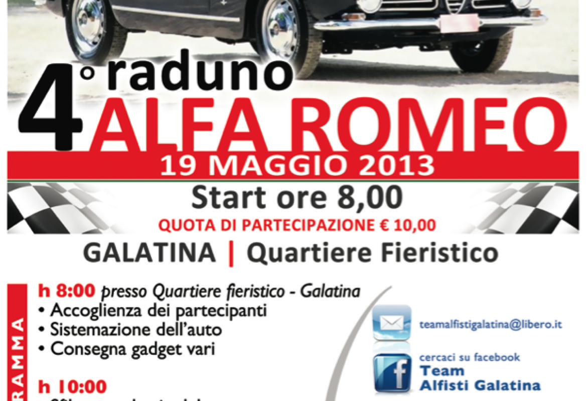 "Se hai l'Alfa nel cuore non puoi mancare"