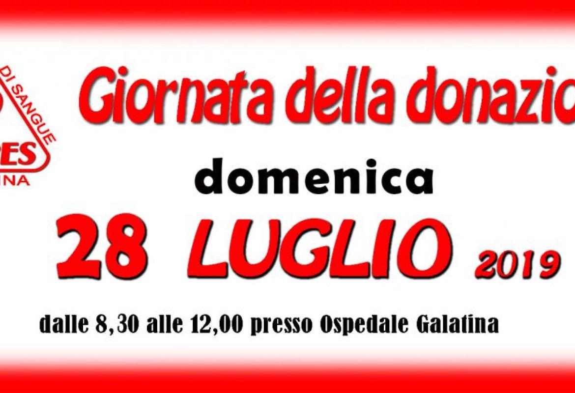 Emergenza sangue, si dona a Galatina con la Fratres