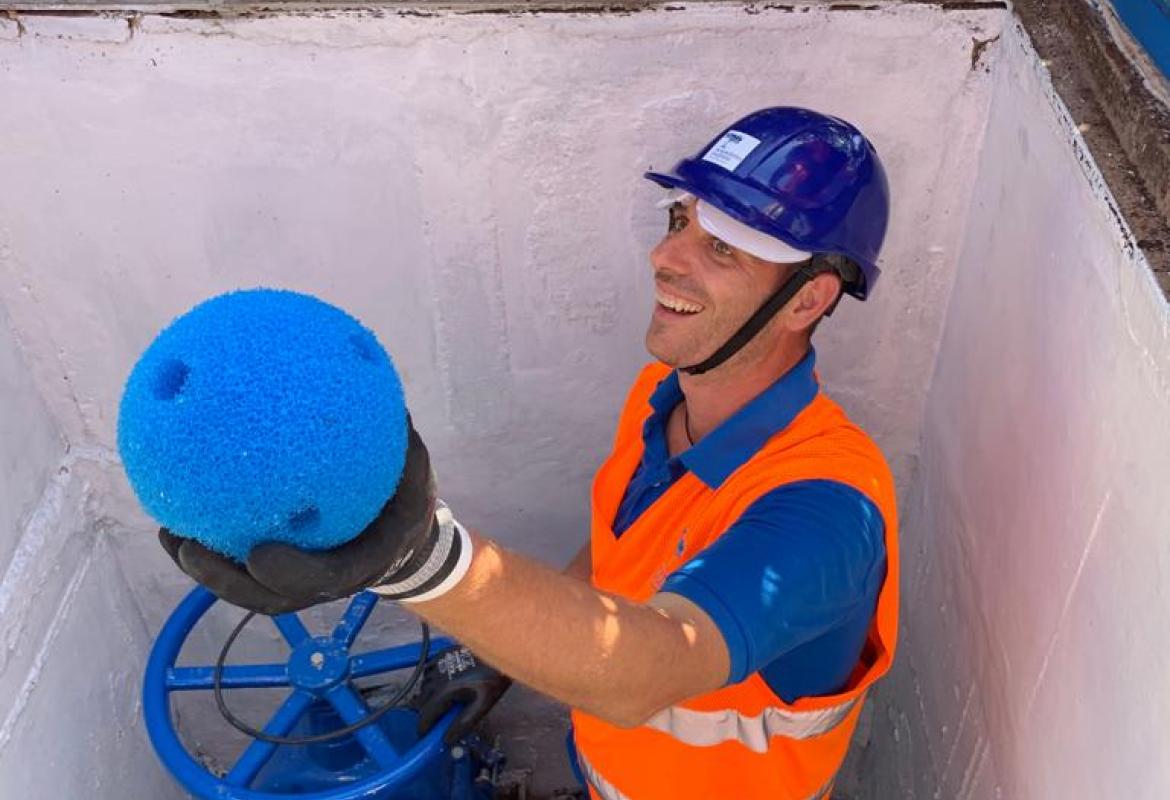 “SmartBall”, in Aqp una sfera che sente le perdite