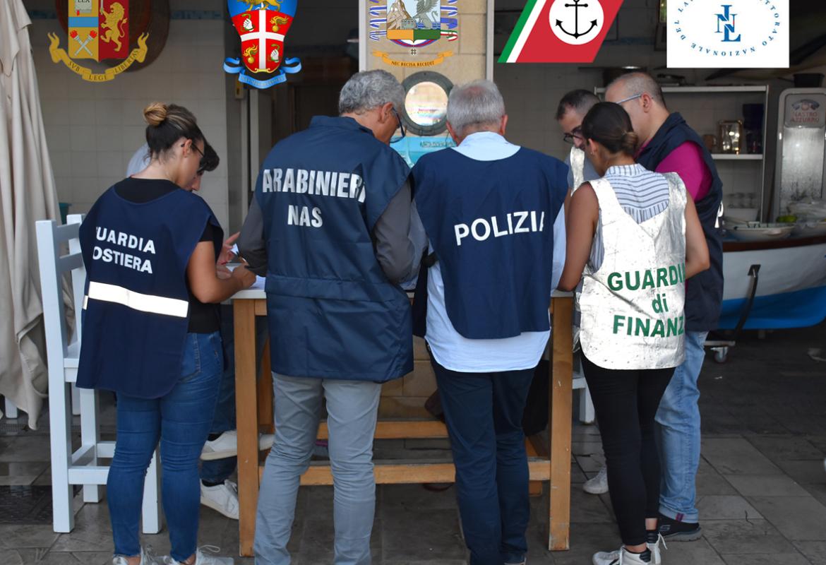 Controlli amministrativi e penali nel mercato ittico di Gallipoli