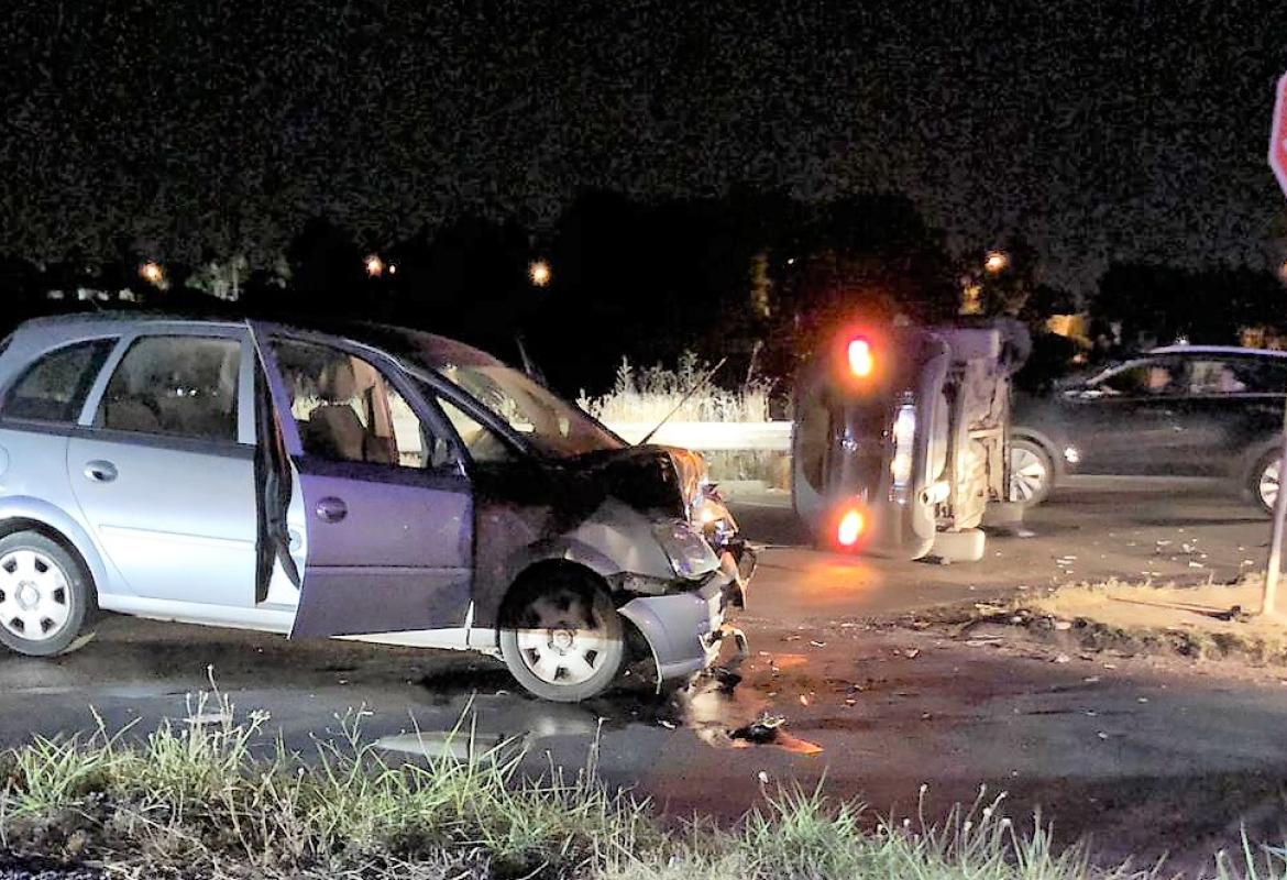 Scontro frontale fra due auto alle porte di Galatina