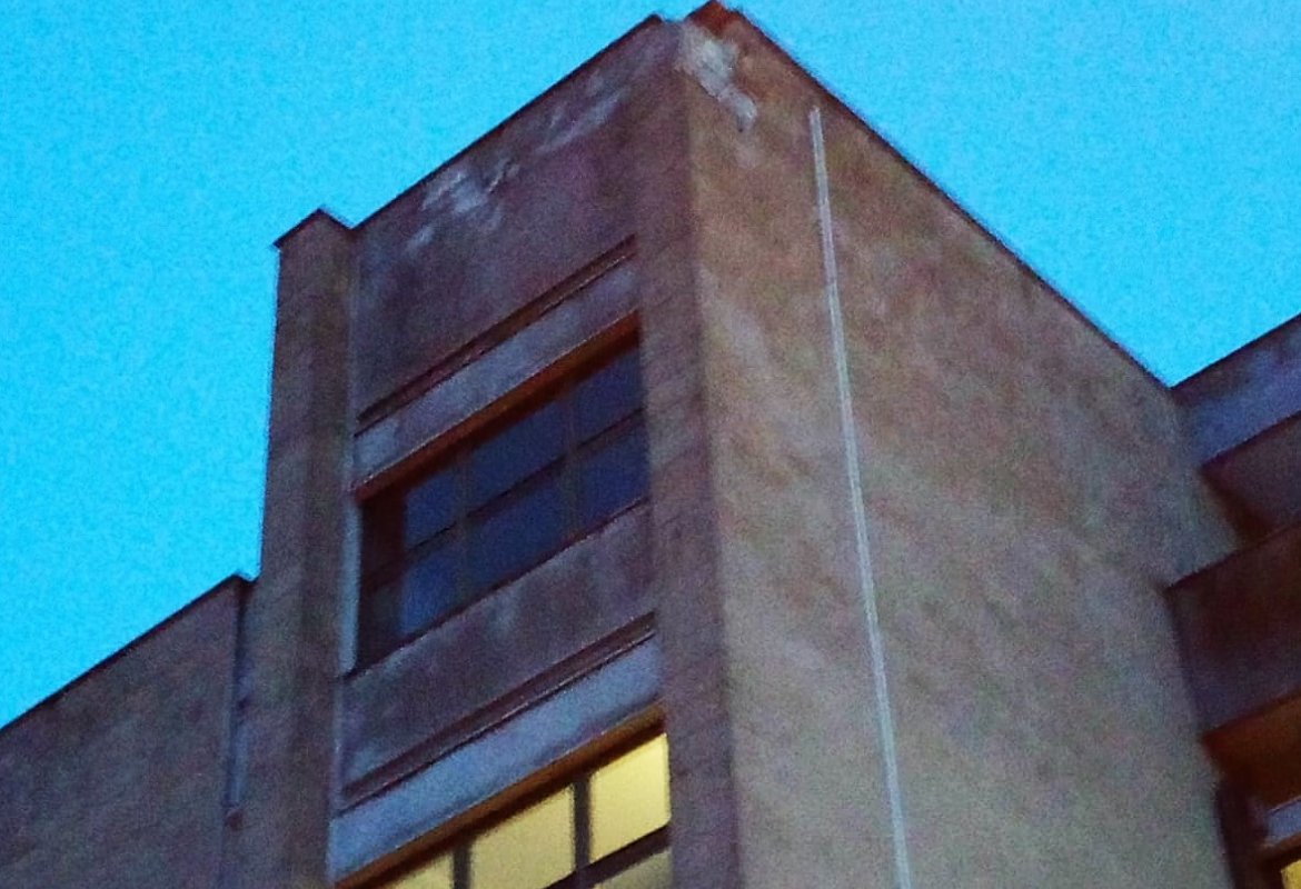 Un fulmine si abbatte sull'Ospedale di Galatina