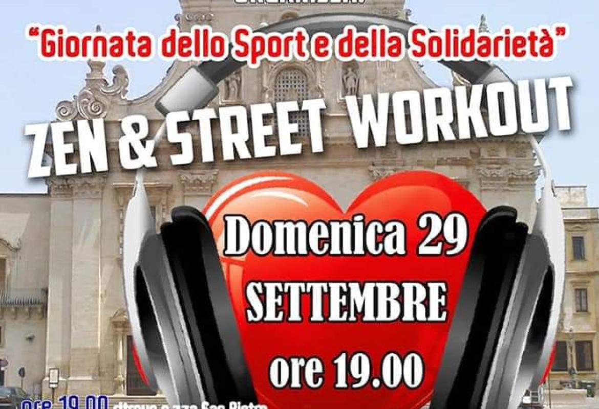 "Giornata dello Sport e della solidarietà - Zen &amp; Street Workout"