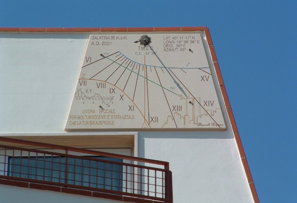 La meridiana di Daniele Grappa diciotto anni dopo