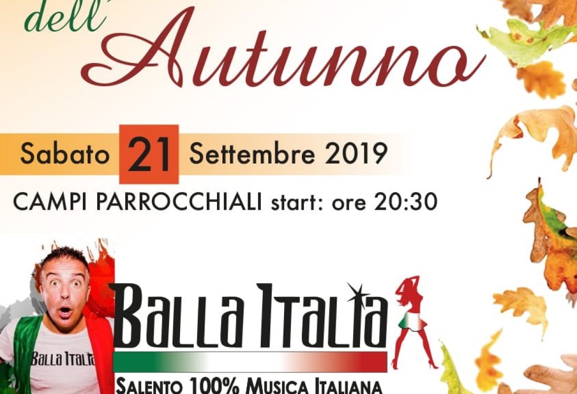 In arrivo a Galatina la "Festa dell'Autunno"
