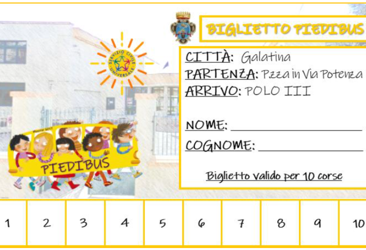 Con il Piedibus in giro per la città