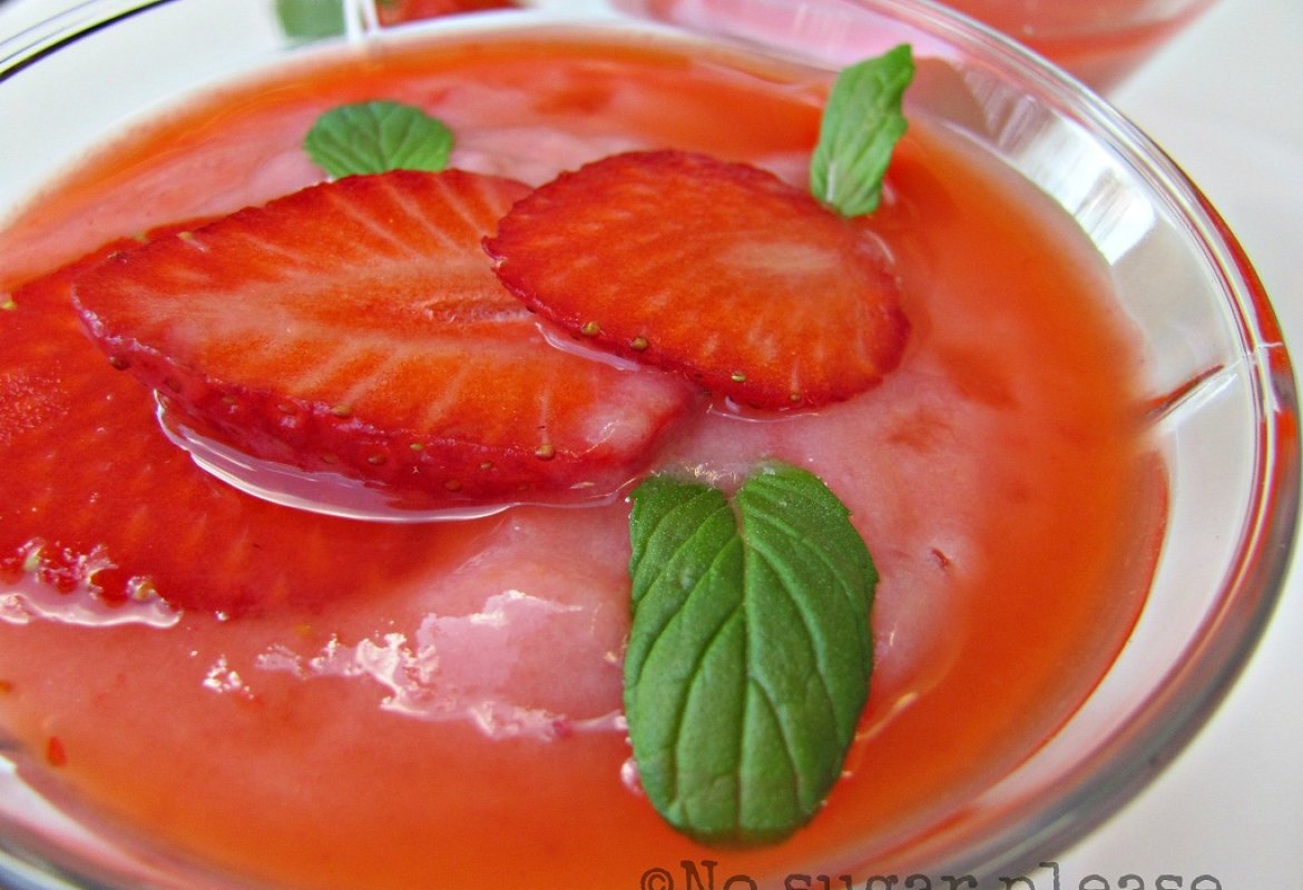  Dessert alle fragole 100% bio