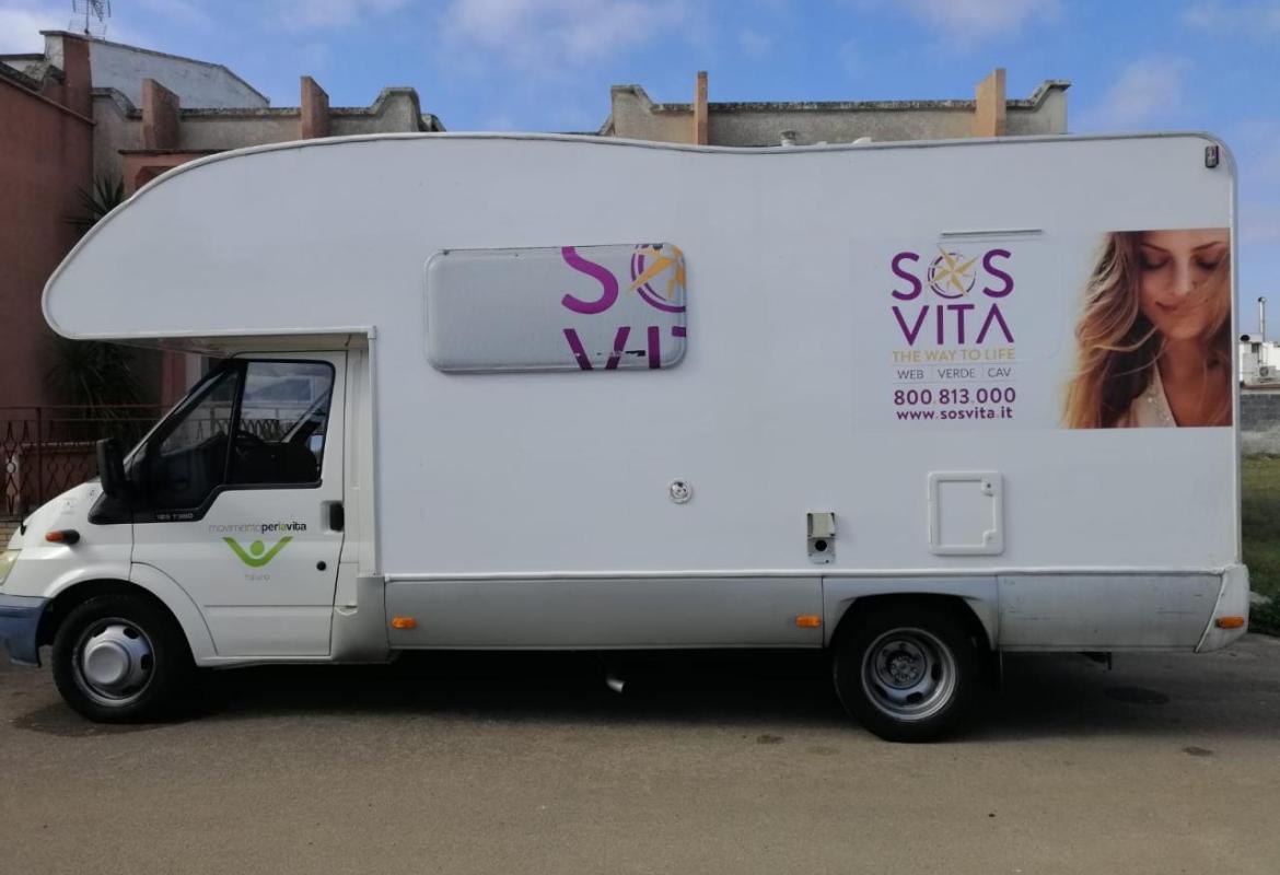 'La vita in movimento', il camper arriva a Noha