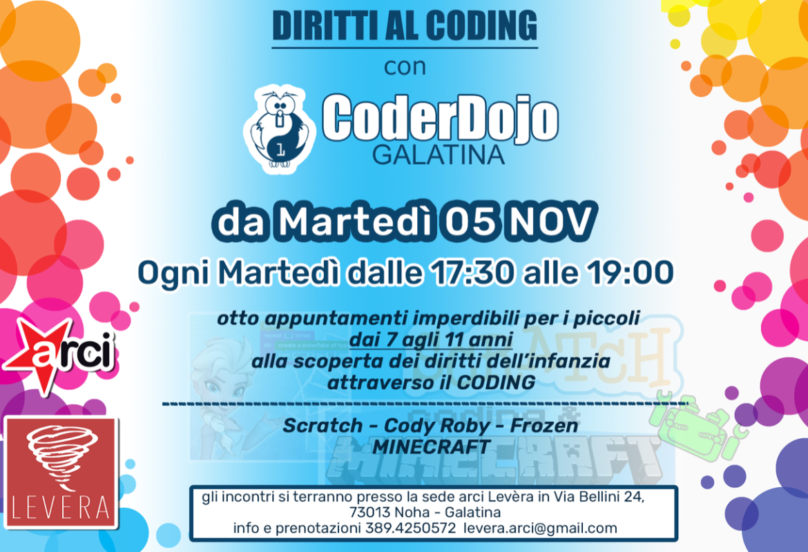 Bambini e ragazzi imparano a Noha ad usare il #Coding 