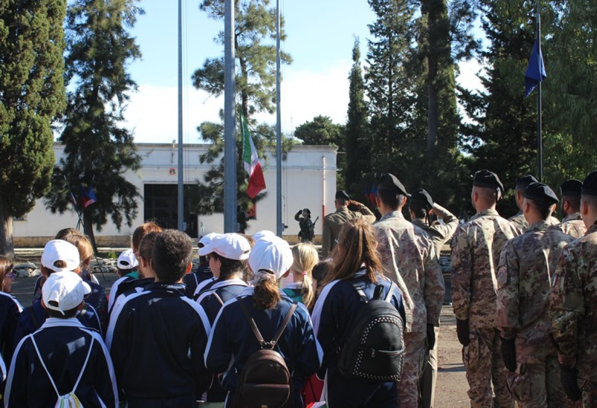 La Giornata dell’Unità Nazionale e delle Forze Armate nella Caserma "Nacci"