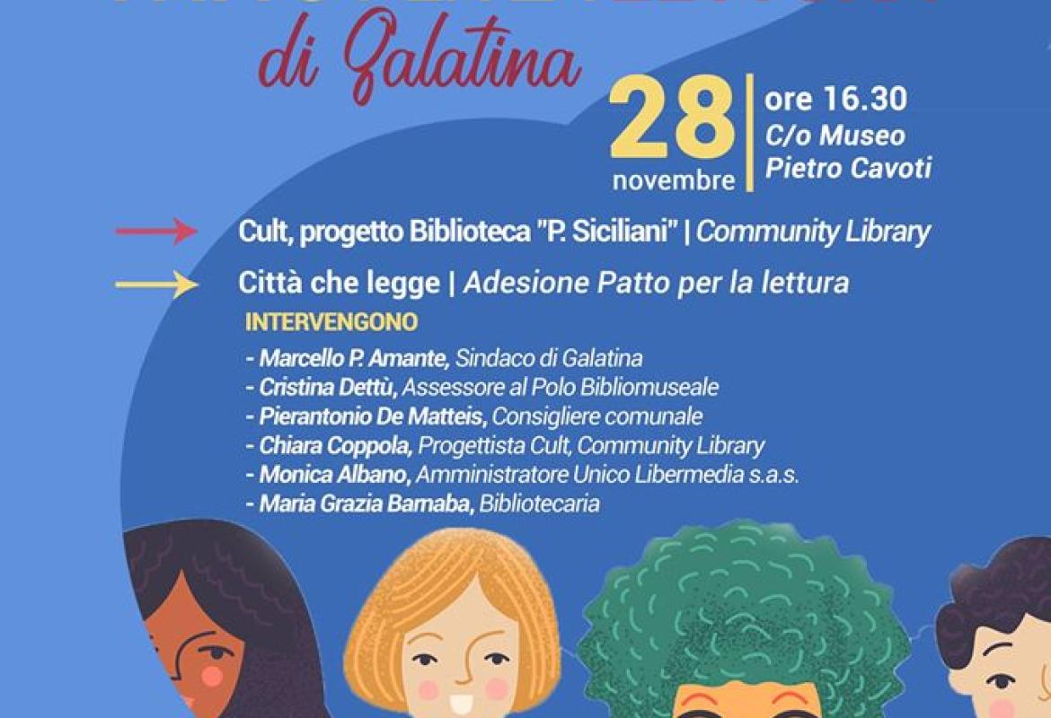 Galatina "Città che legge" ha il suo "Patto per la lettura"