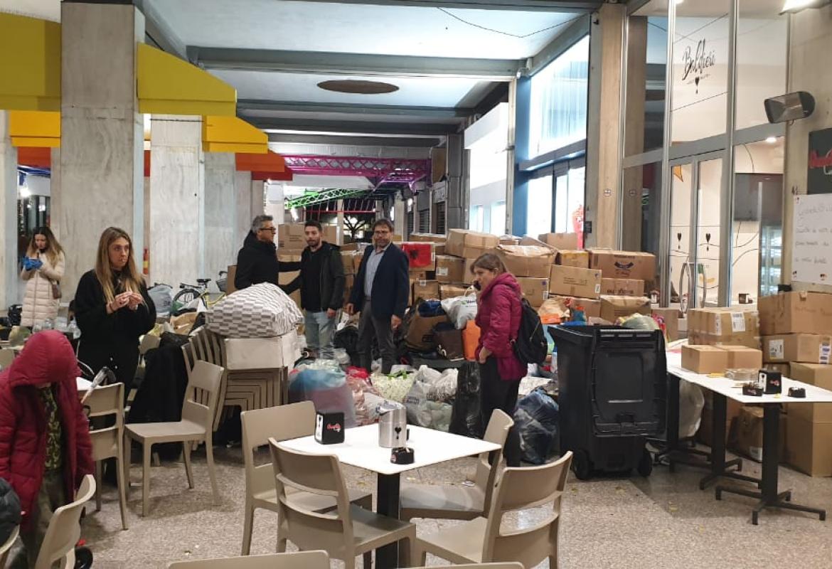 Aiuti ai terremotati albanesi, il Salento risponde con generosità