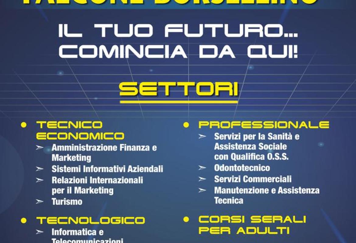 Il primo open day del “Laporta/Falcone-Borsellino” 