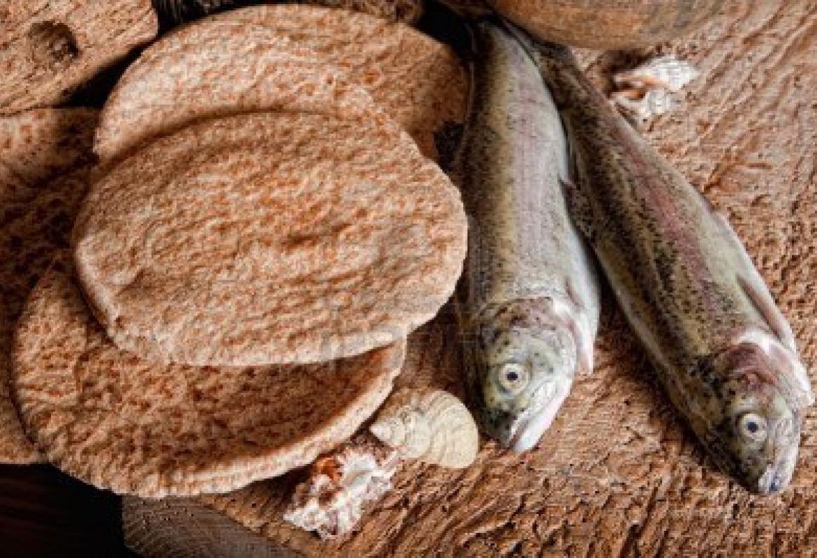 Cinque pani e due pesci