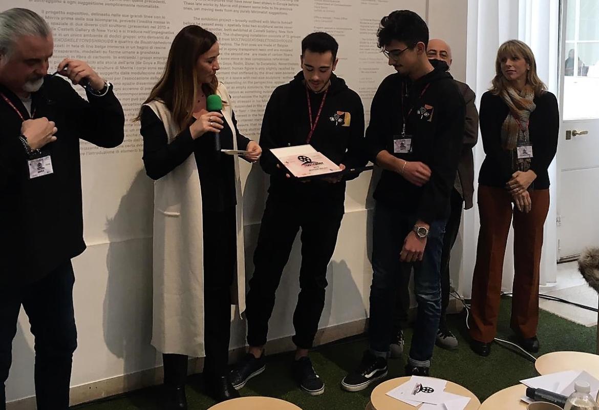 "I Vitelloni" raccontato dall'IISS Laporta-Falcone e Borsellino premiato a Roma