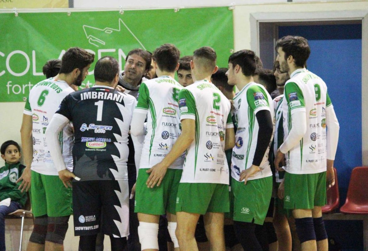 Showy a punteggio pieno contro la Pallavolo Marittima