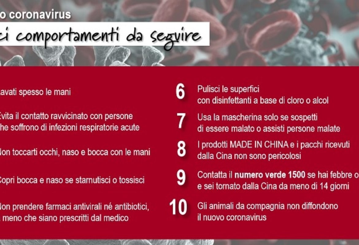 Coronavirus, pronta una task force di Unisalento