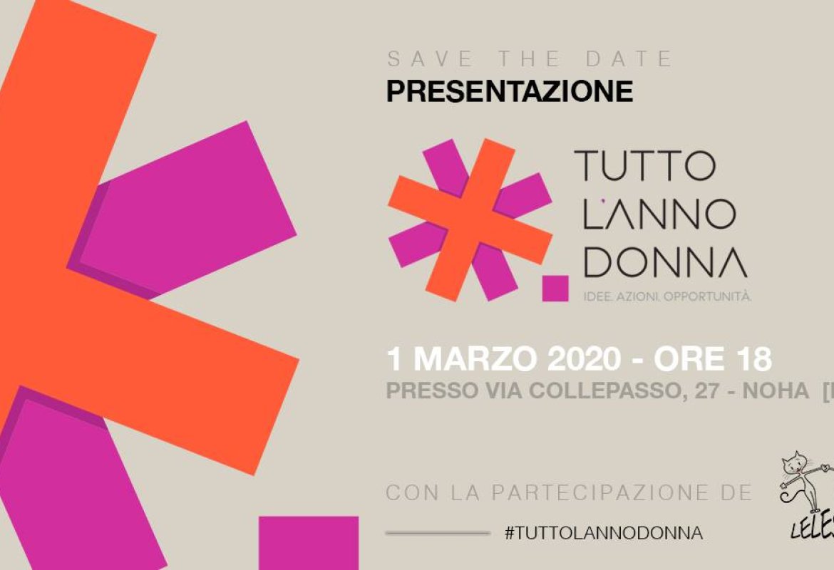 "Tutto l'Anno Donna" si presenta