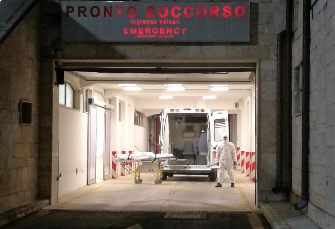 Positivo al coronavirus ricoverato nel Reparto Malattie Infettive dell'Ospedale di Galatina