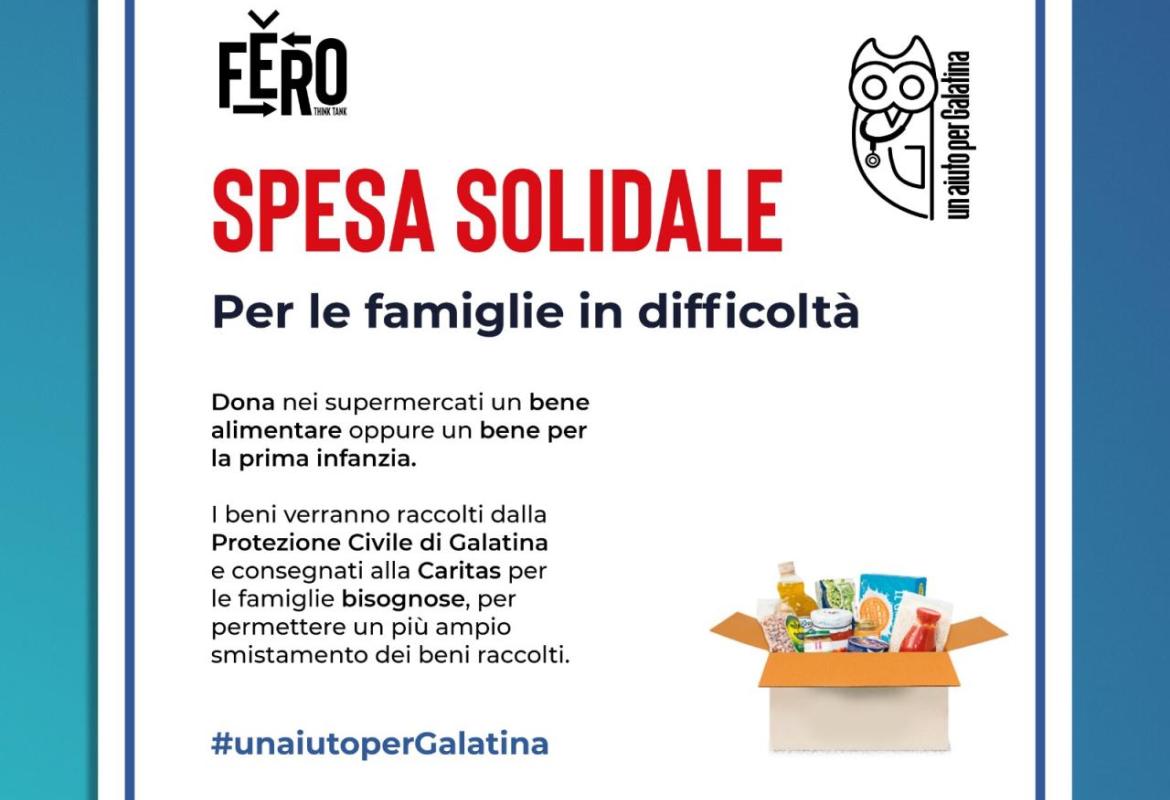 "Un aiuto per Galatina", raccolti 12000 euro ed ora parte "Spesa solidale"
