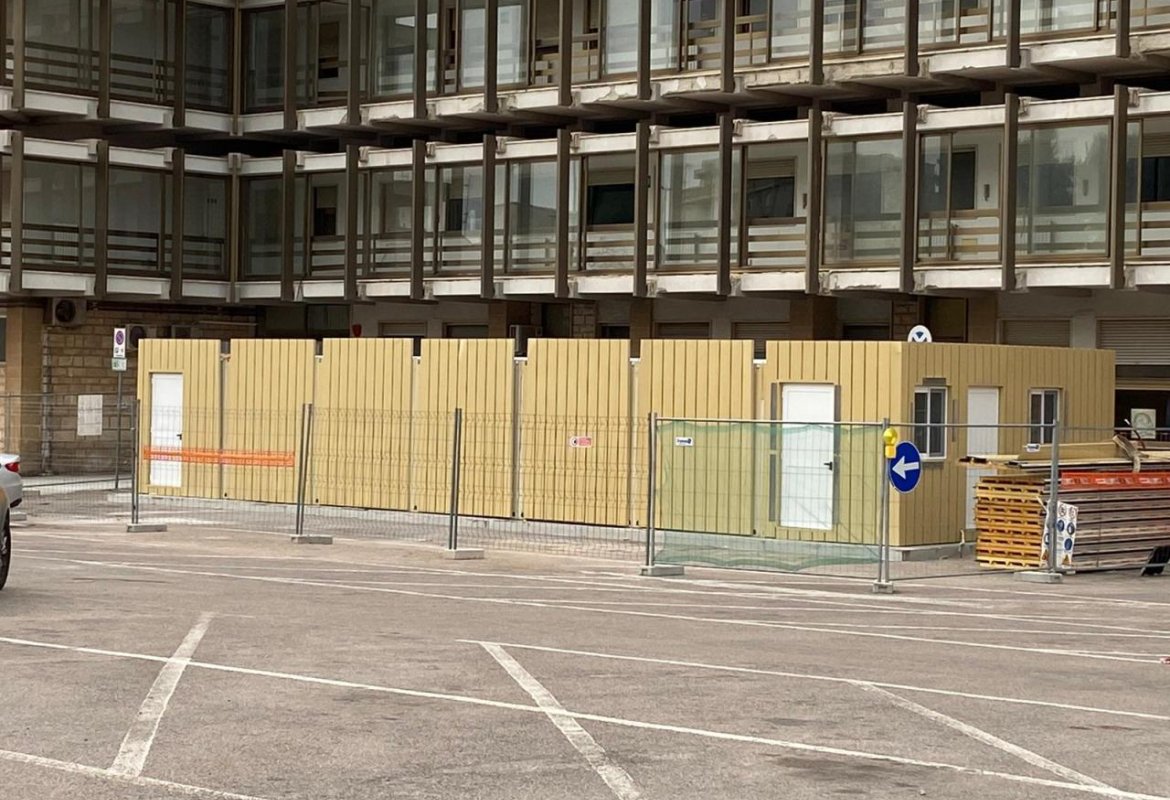 COVID-19. Sarà inaugurata il 16 Maggio la struttura donata da Confindustria Lecce all'Ospedale di Galatina