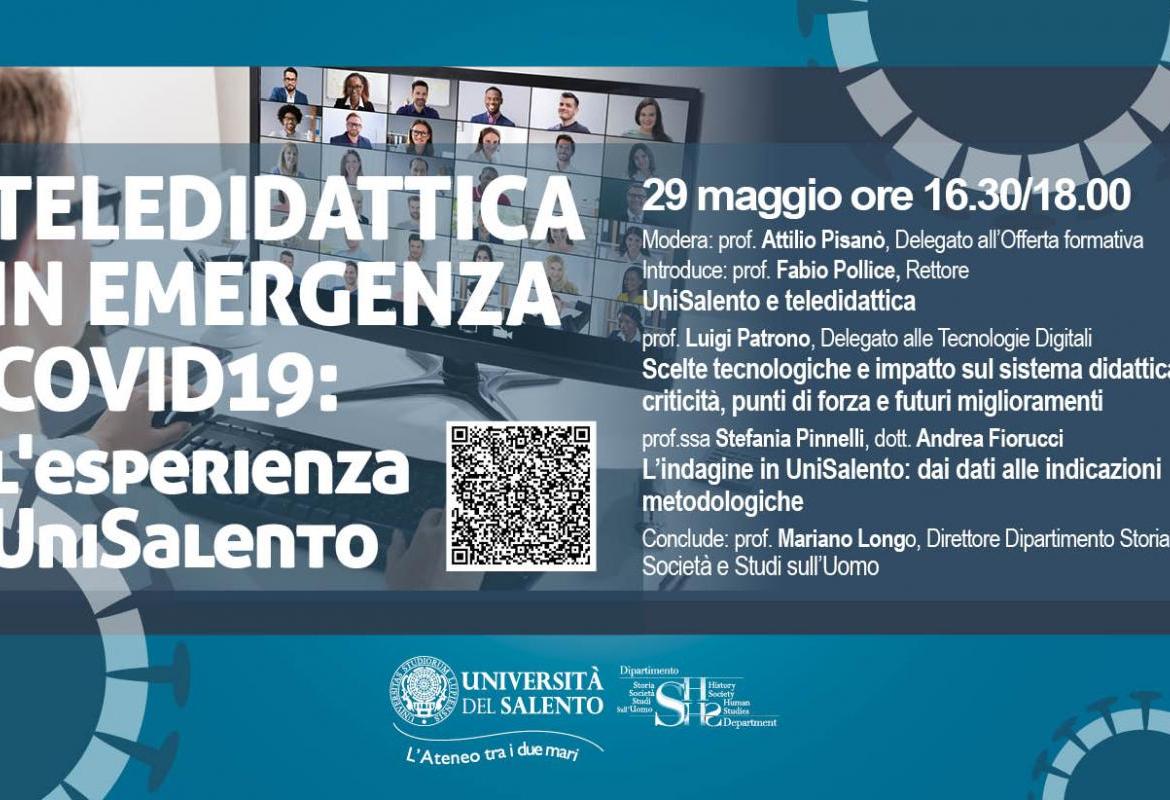 “Teledidattica in emergenza Covid-19: l’esperienza UniSalento”