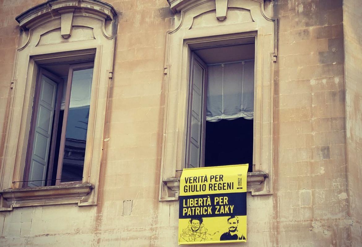 Verità per Giulio Regeni e Libertà per Patrick Zaki