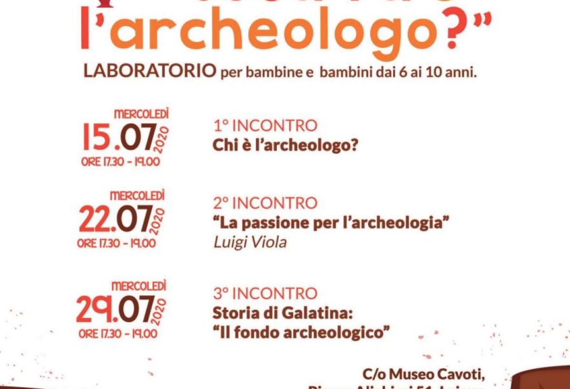  “Cosa fa l’archeologo?”, un laboratorio in Biblioteca a Galatina