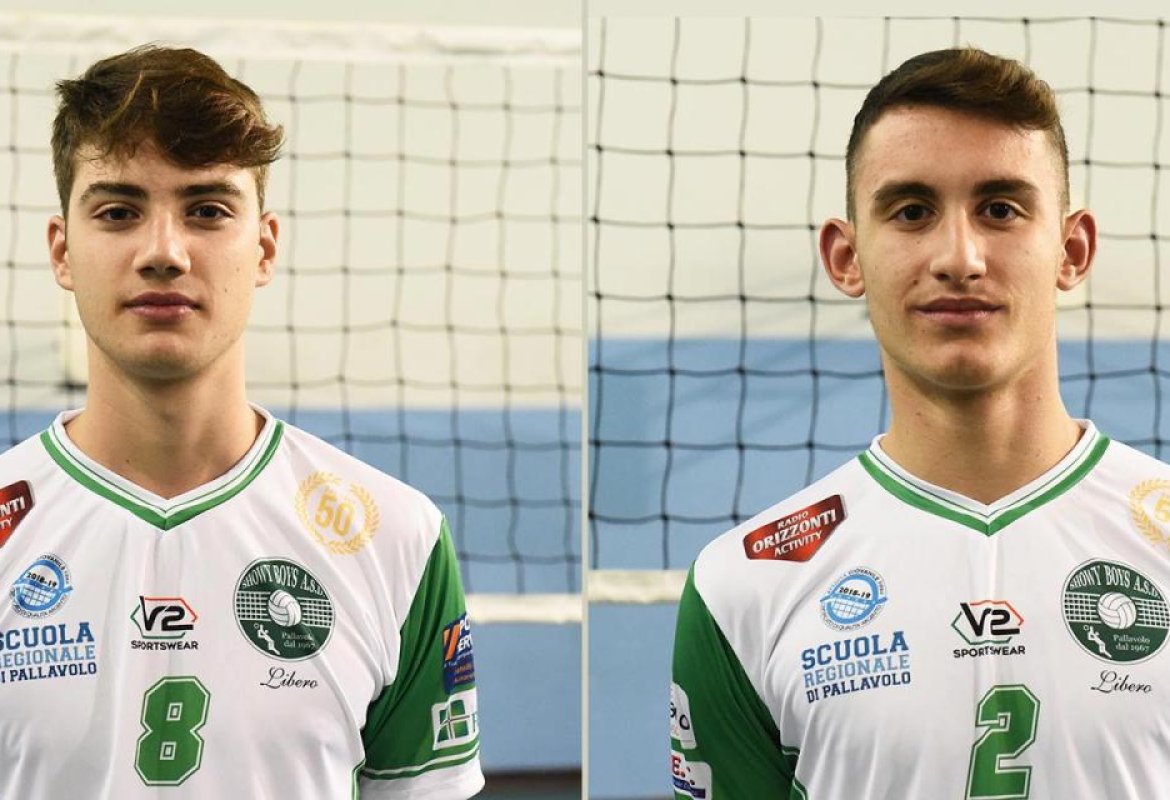 Giacomo Carachino e Marco Martina approdano in serie B