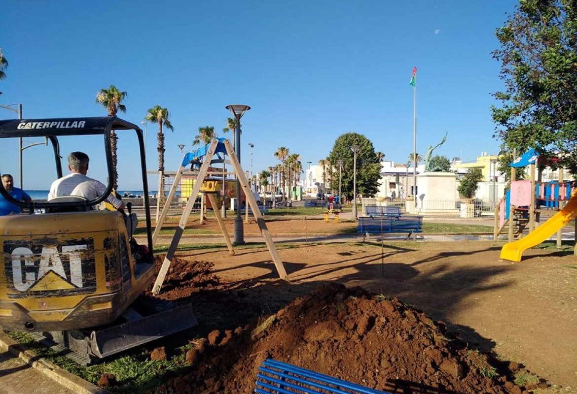 Nardò Technical Center ricostruisce il parco giochi di piazzale Berlinguer a Porto Cesareo