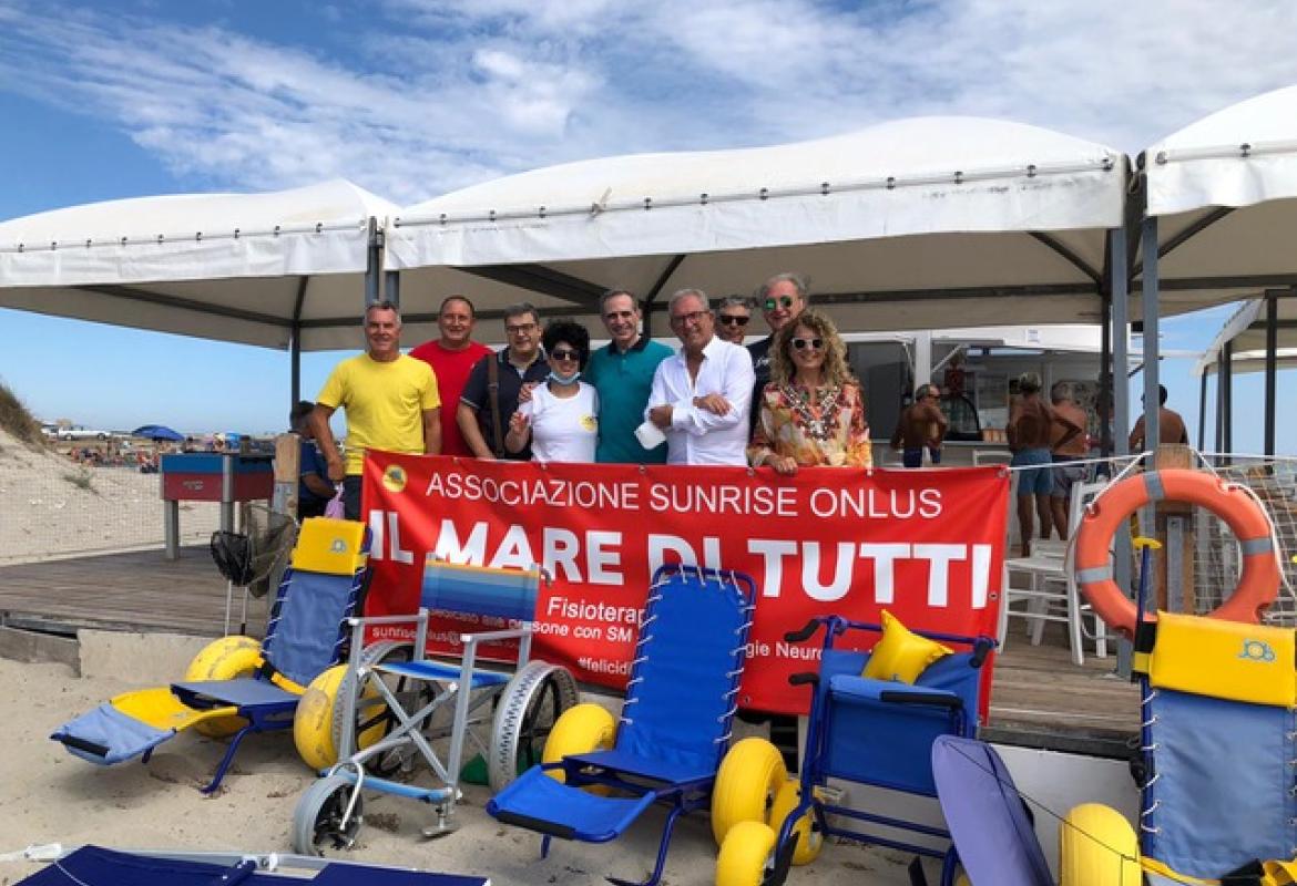 L'Ordine dei Medici con Sunrise onlus per "Il mare di tutti"