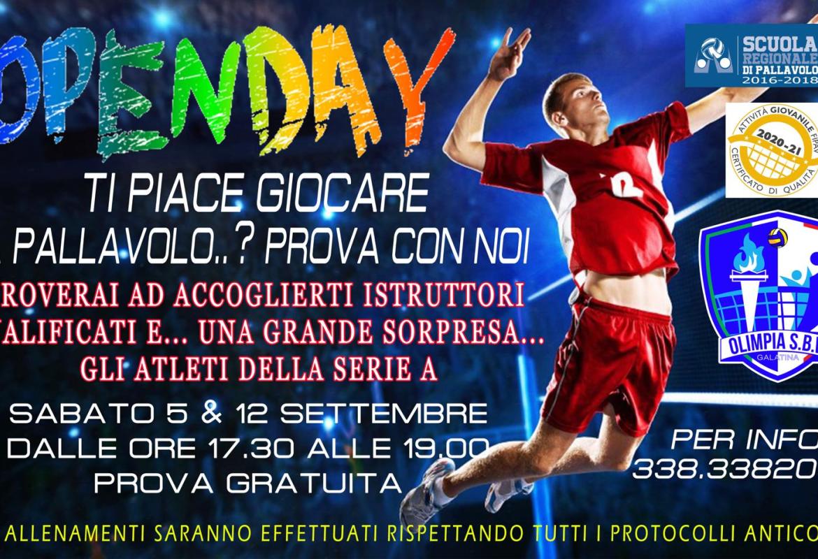 L'Open day di Olimpia Sbv