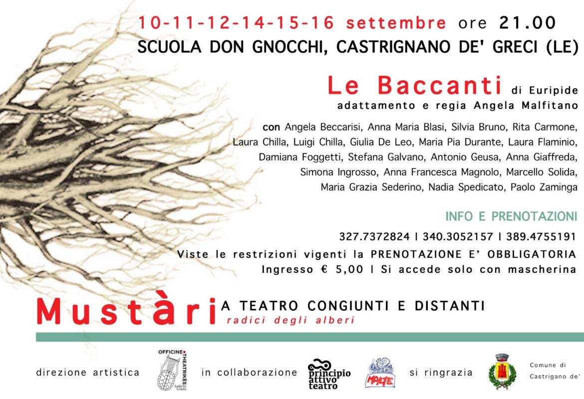 A Castrignano de' Greci &quot;Le Baccanti&quot; di Euripide