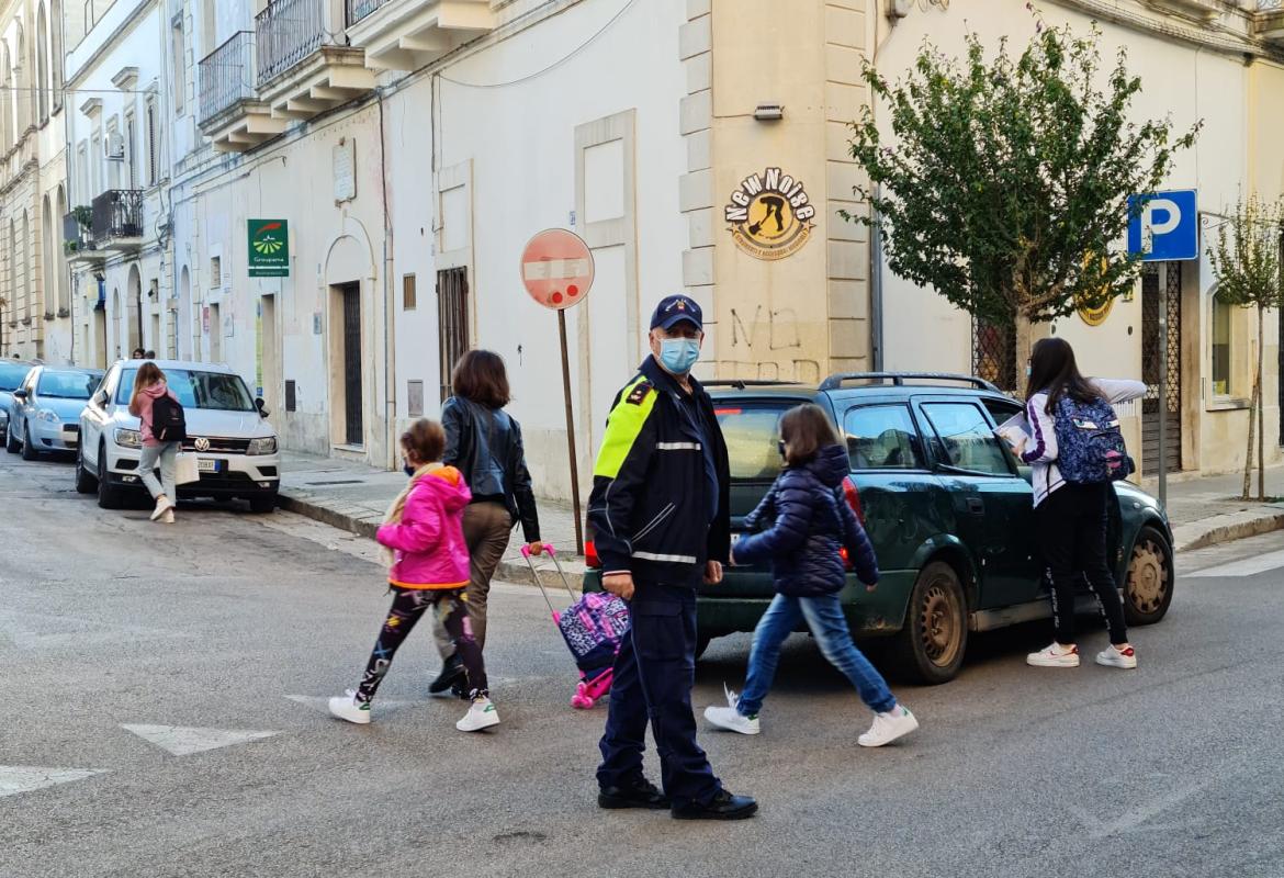 Capillare operazione di prevenzione anticovid della Polizia Locale di Galatina