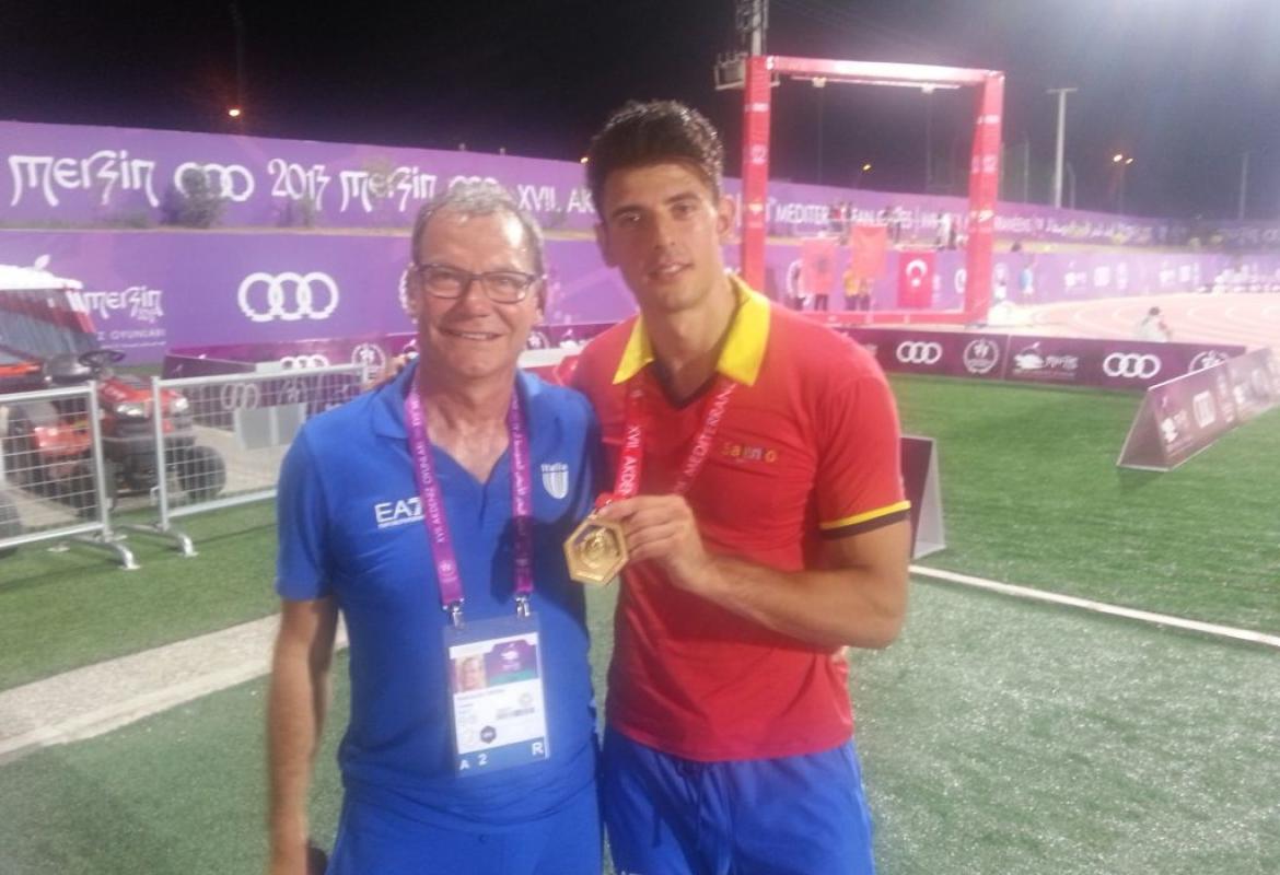 Salto triplo. Daniele Greco, in Turchia il primo oro con la maglia di 'Salento d'amare'