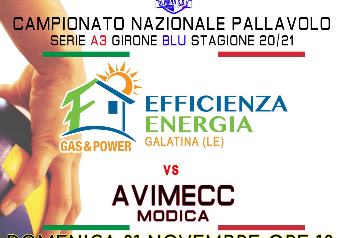 Efficienza Energia si prepara ad affrontare l'ostica Avimecc Modica