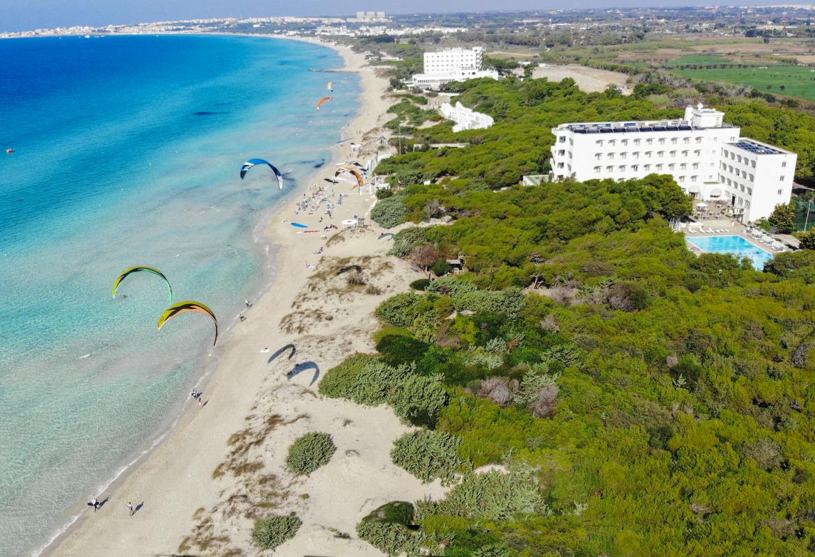 Cominciato a Gallipoli il Campionato Italiano Kite Hydrofoil Open 2020 