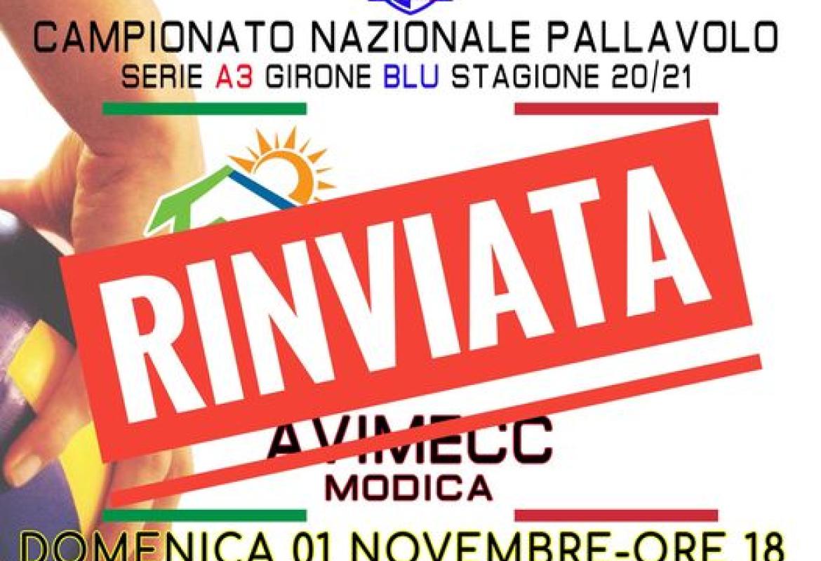 Sei atleti di Efficienza Energia Galatina positivi al Covid-19, rinviato l'incontro con il Modica