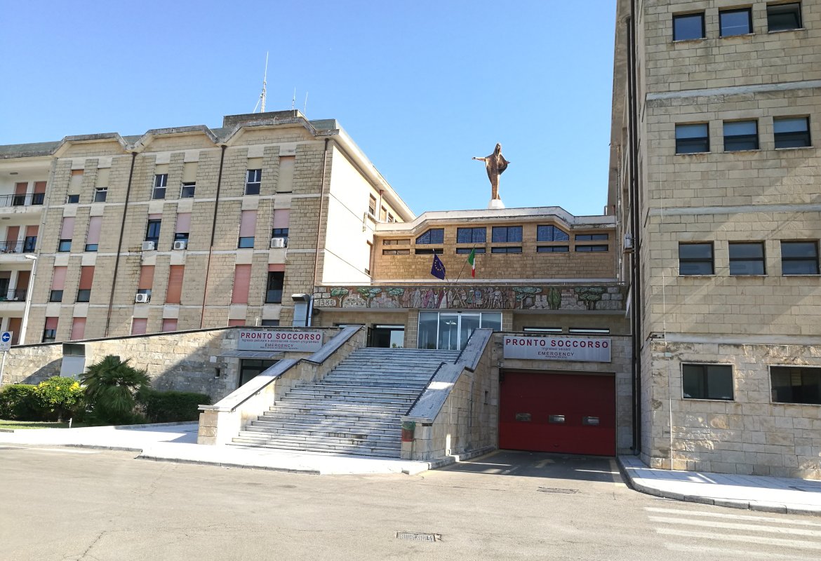 L'Ospedale di Galatina diventa un presidio totalmente Covid