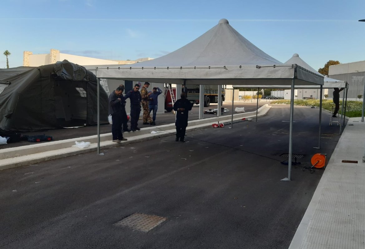 COVID-19. Tamponi in auto 13 nuove postazioni in Puglia