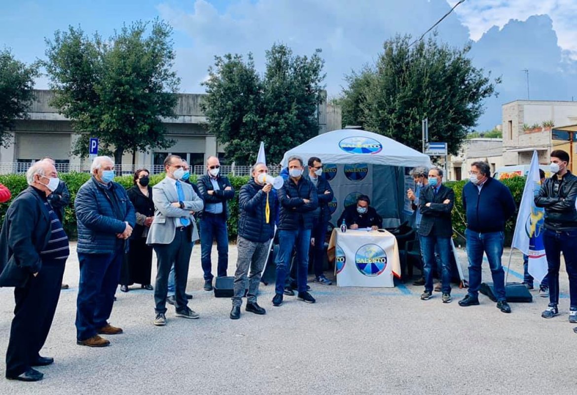 Quattro domande al Sindaco sulla manifestazione nei pressi dell'Ospedale di Galatina